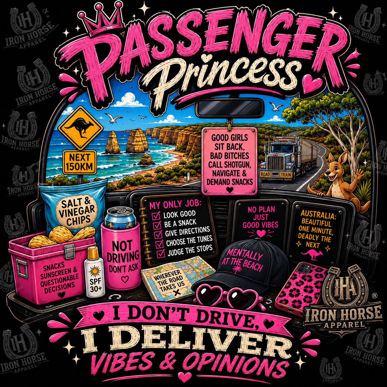 Passenger Princess Hoodie