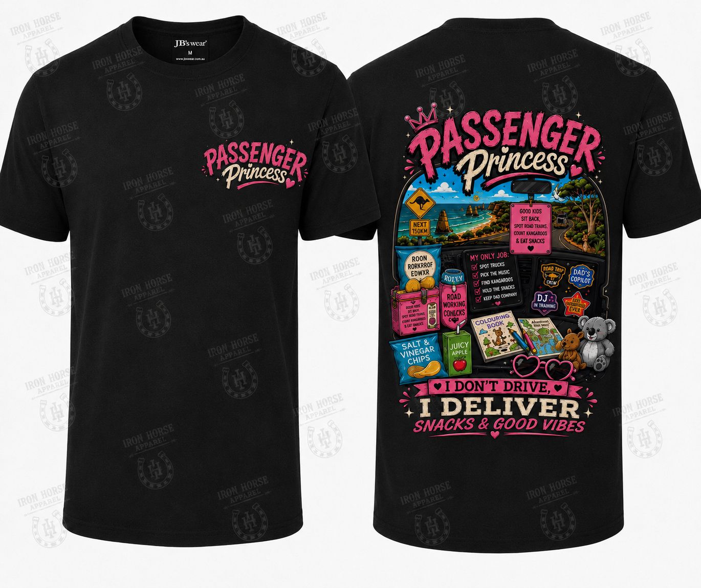 Passenger Princess T-Shirt (Kids)