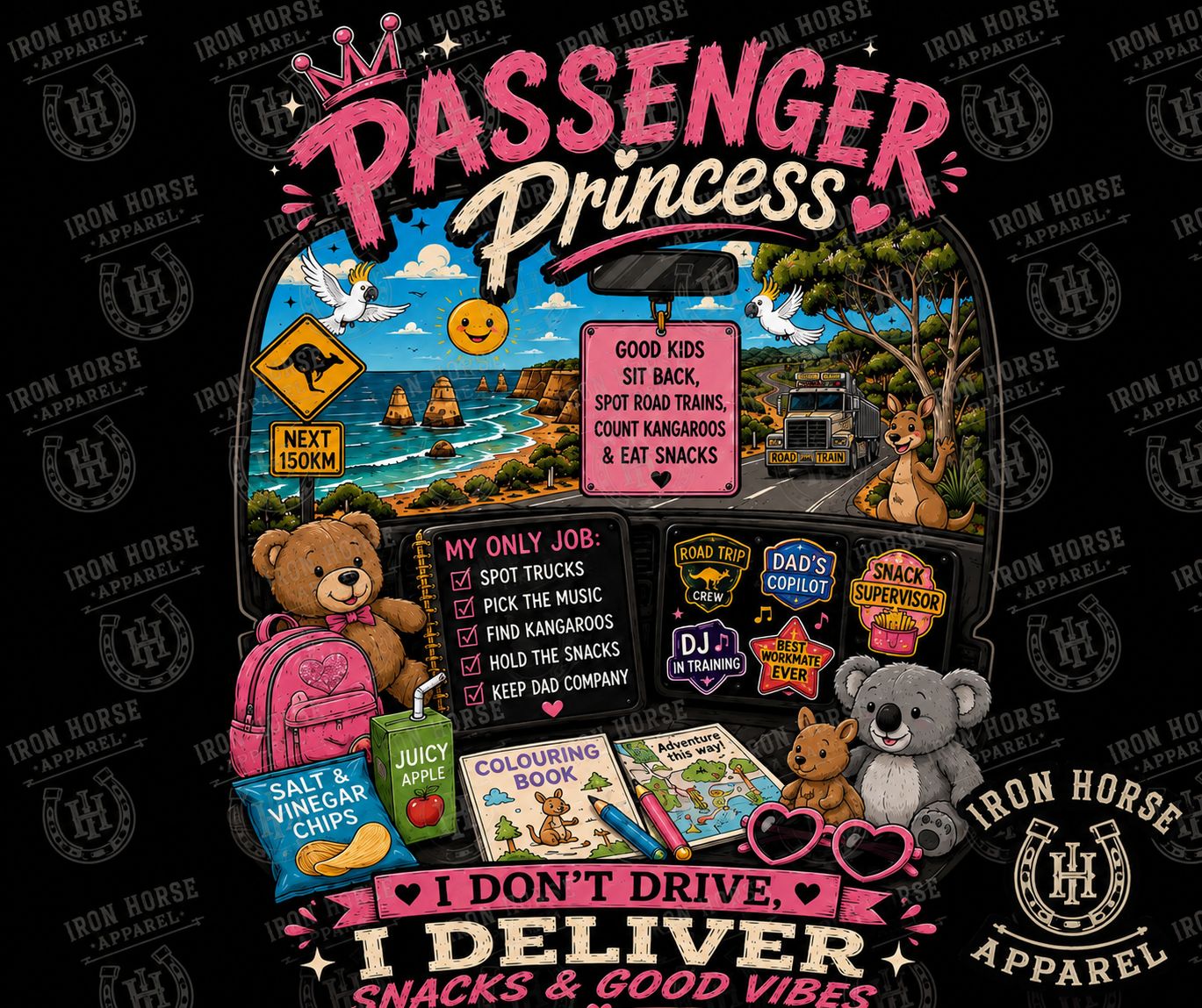 Passenger Princess Hoodie (Kids)