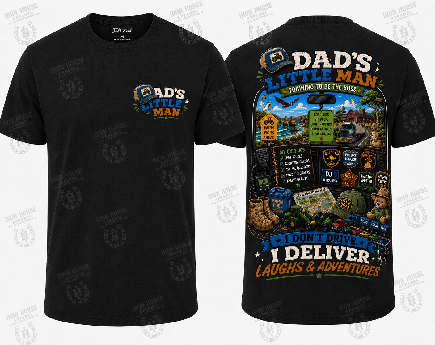 Dad's Little Man T-Shirt