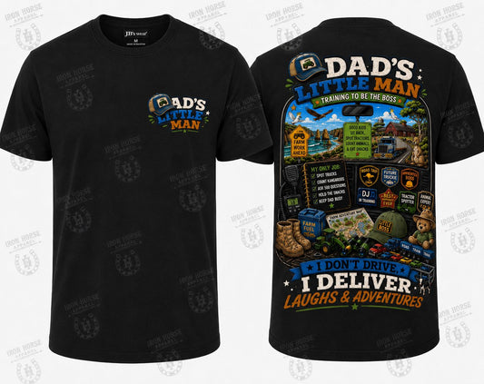 Dad's Little Man T-Shirt